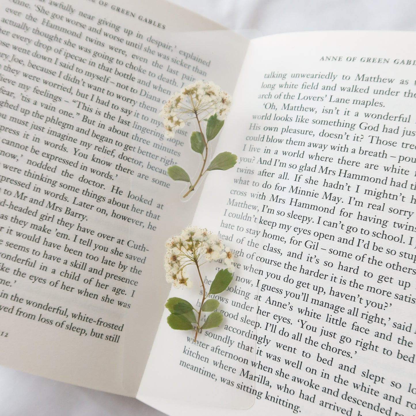 Bridal's Wreath Bookmark