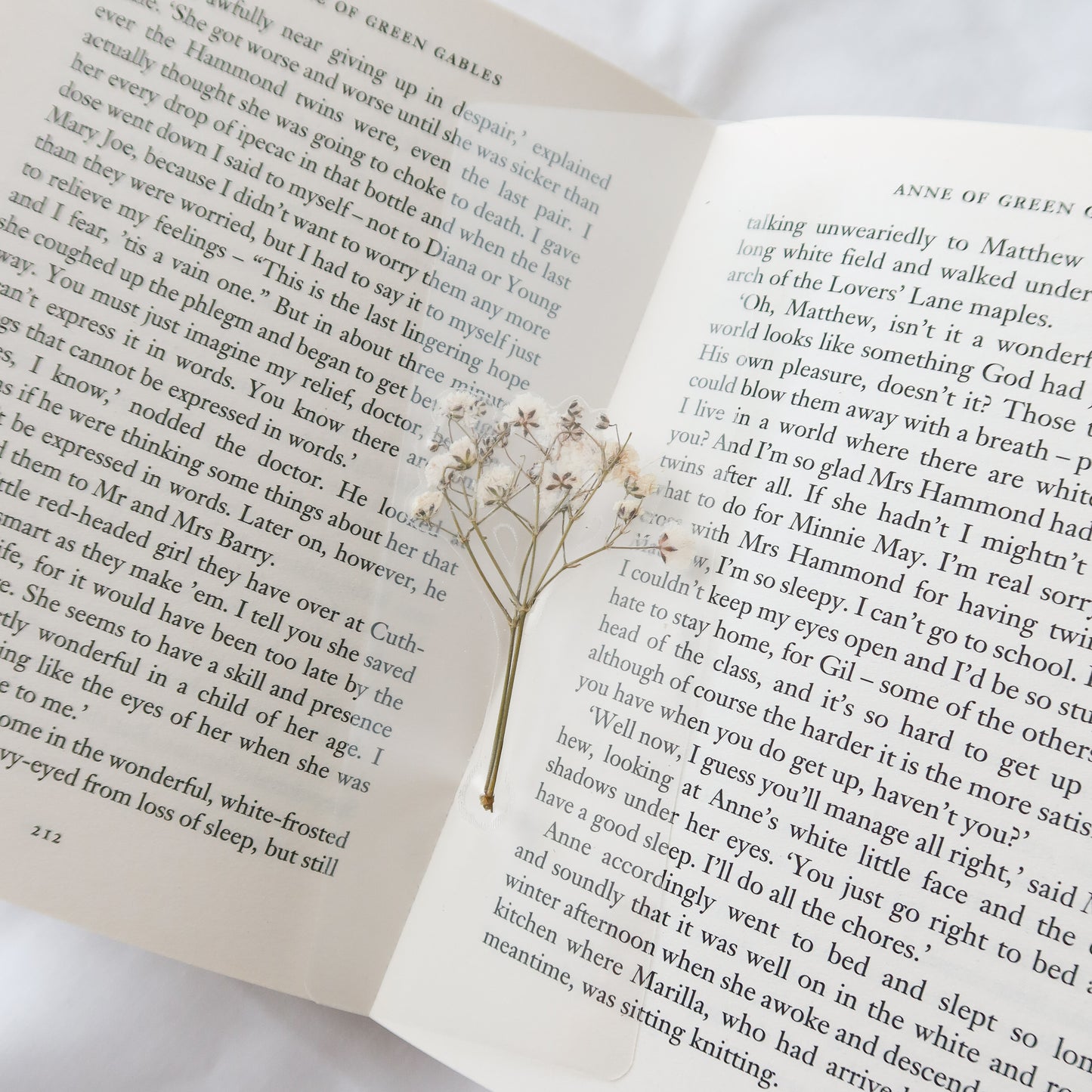 Baby's Breath Bookmark