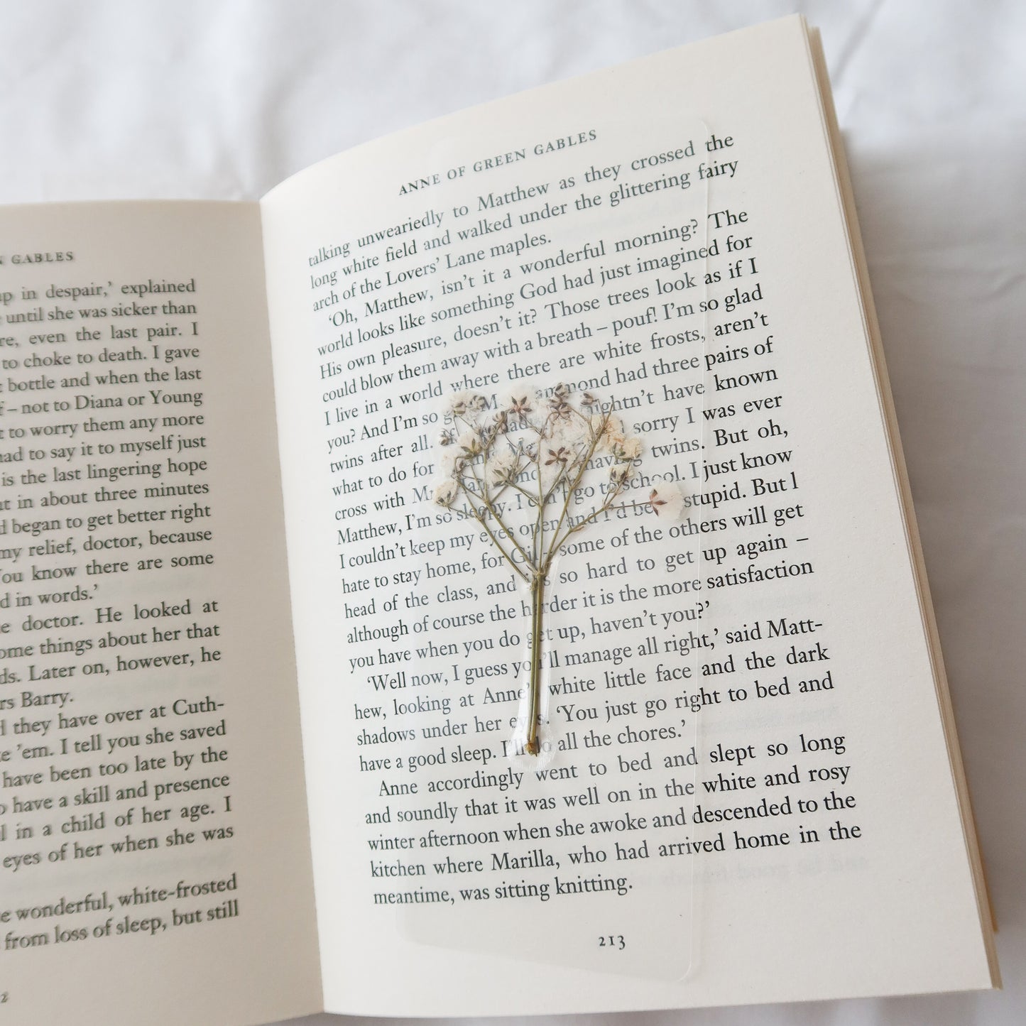 Baby's Breath Bookmark