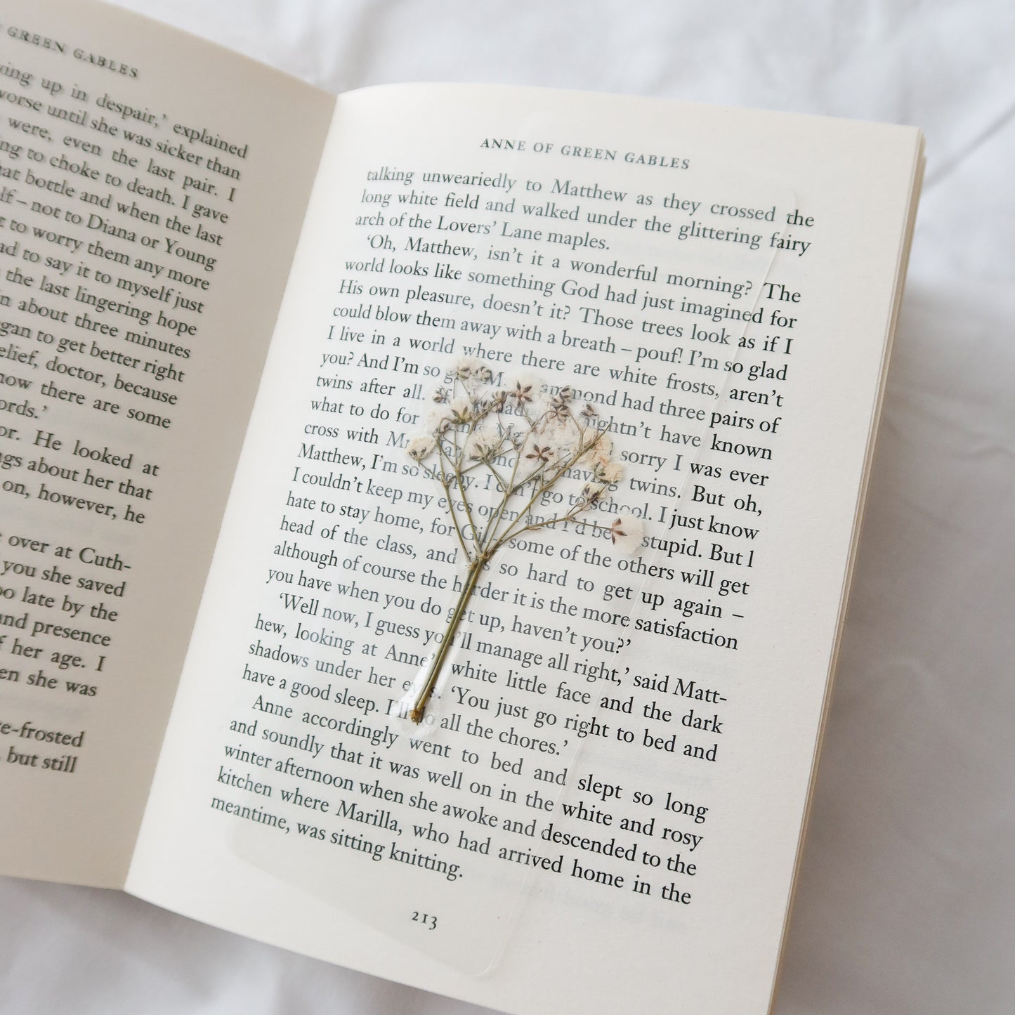Baby's Breath Bookmark
