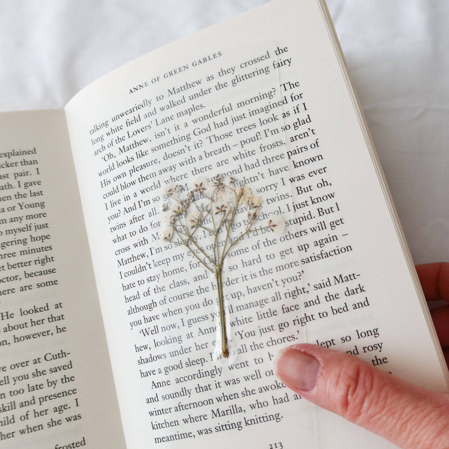 Baby's Breath Bookmark