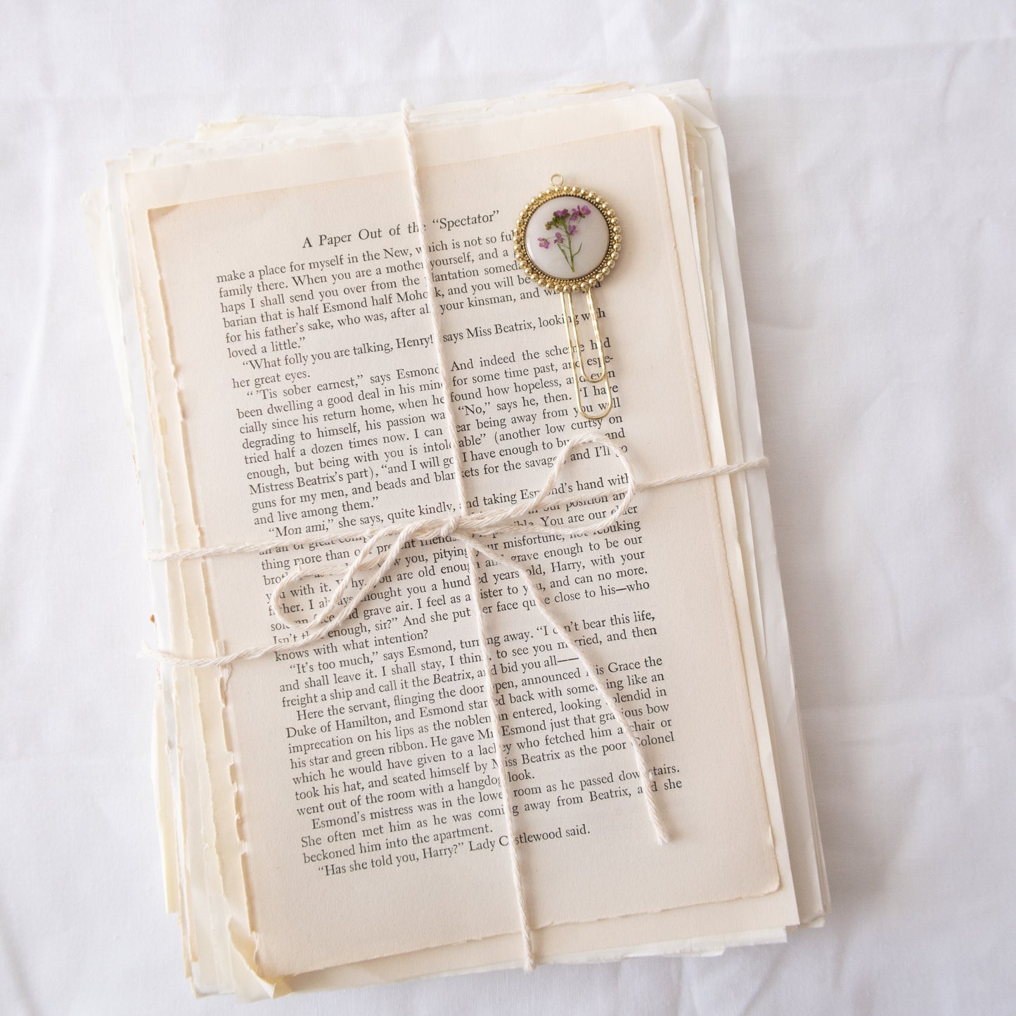 Rouge Alyssum Journal Bookmark