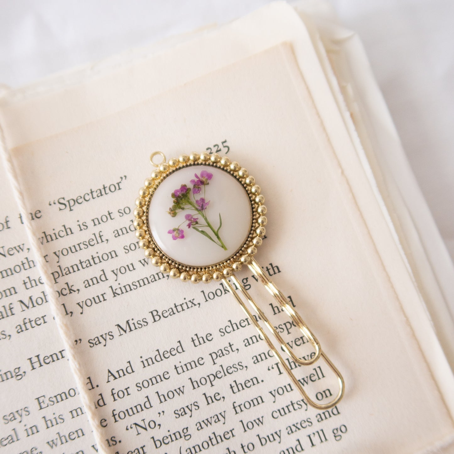 Rouge Alyssum Journal Bookmark