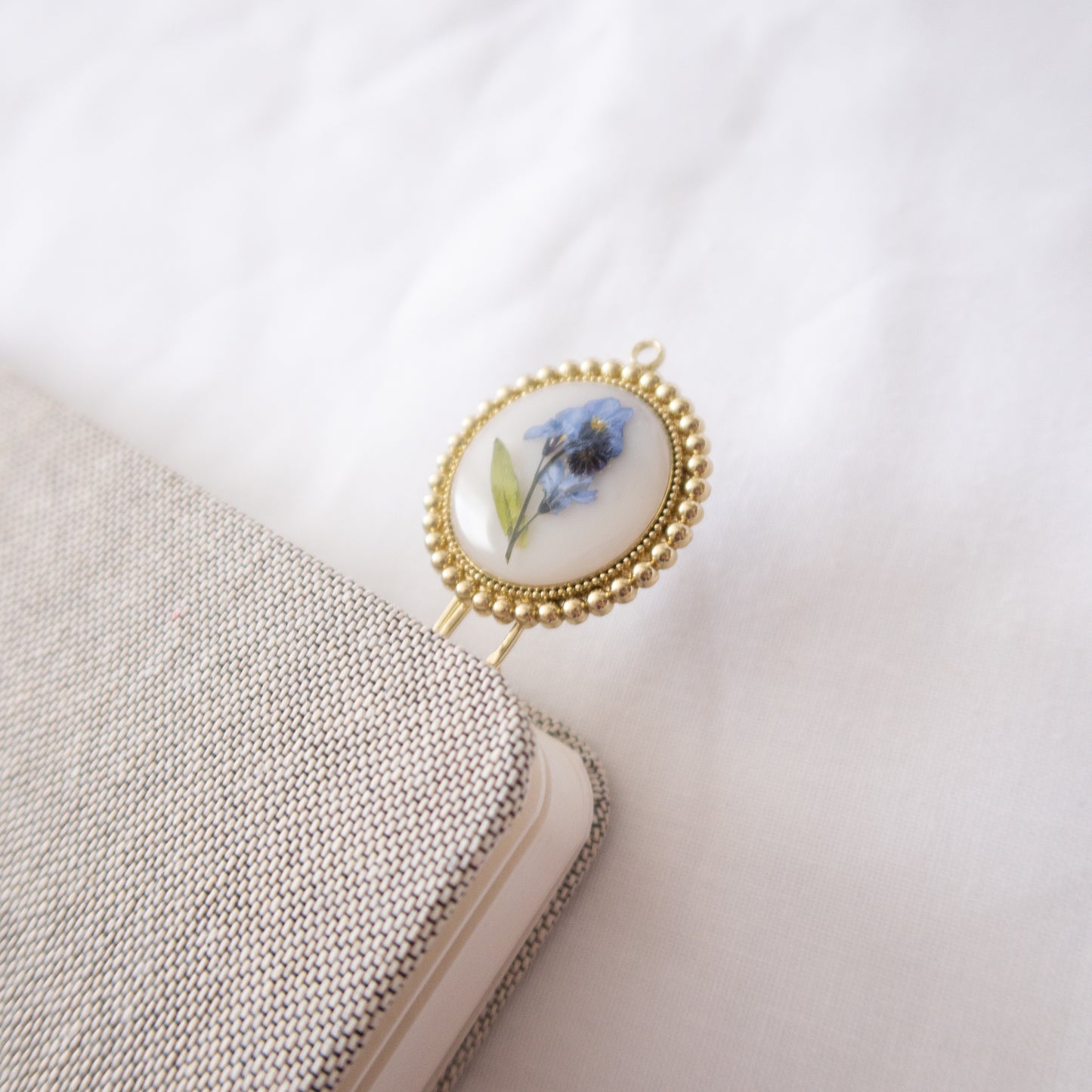 Forget Me Not Journal Bookmark