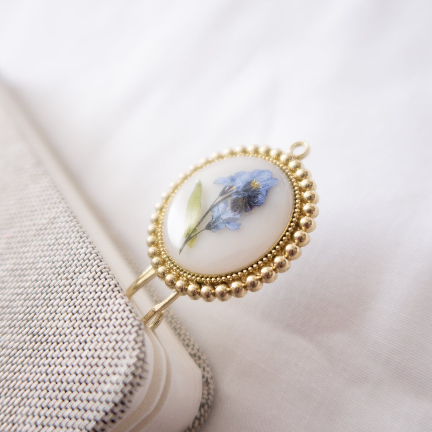 Forget Me Not Journal Bookmark