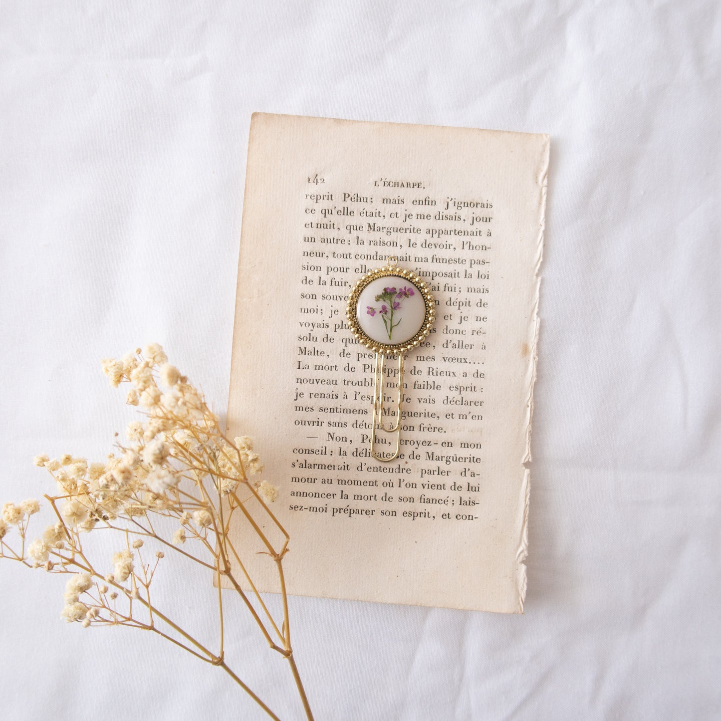 Rouge Alyssum Journal Bookmark
