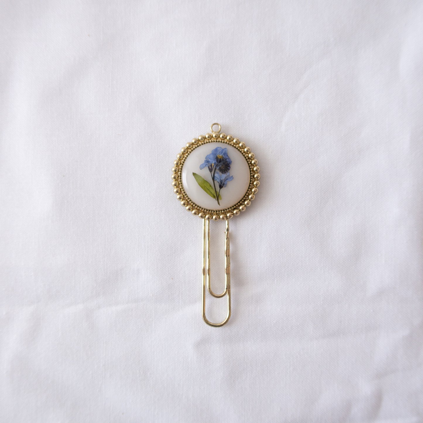 Forget Me Not Journal Bookmark