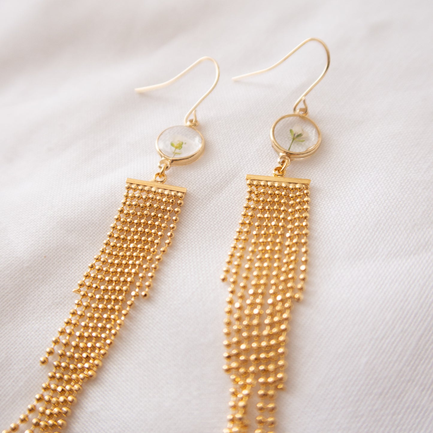 Alyssum Fringe Earrings