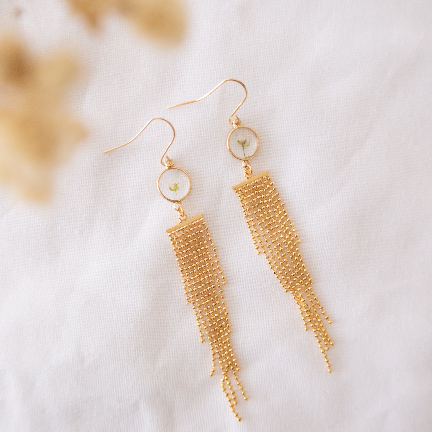 Alyssum Fringe Earrings