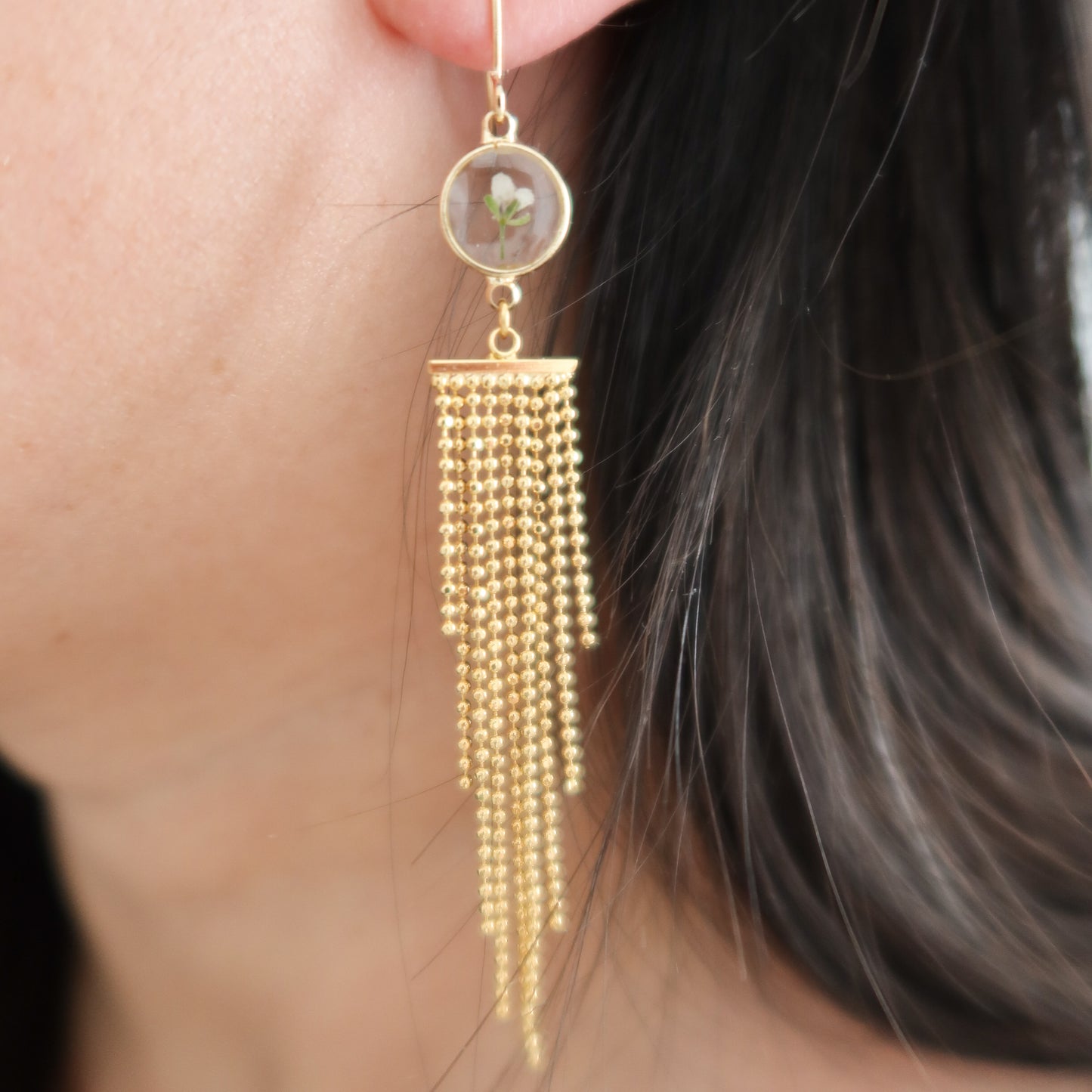 Alyssum Fringe Earrings