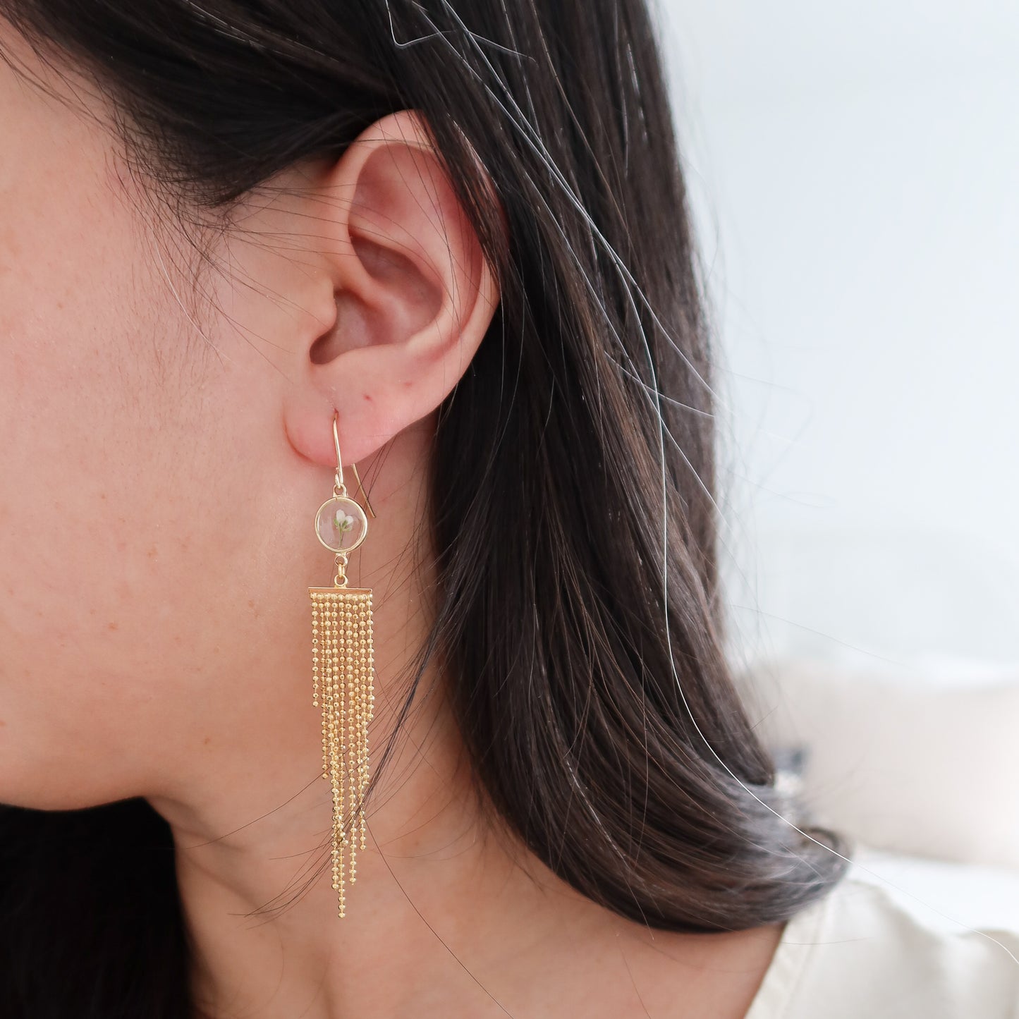 Alyssum Fringe Earrings
