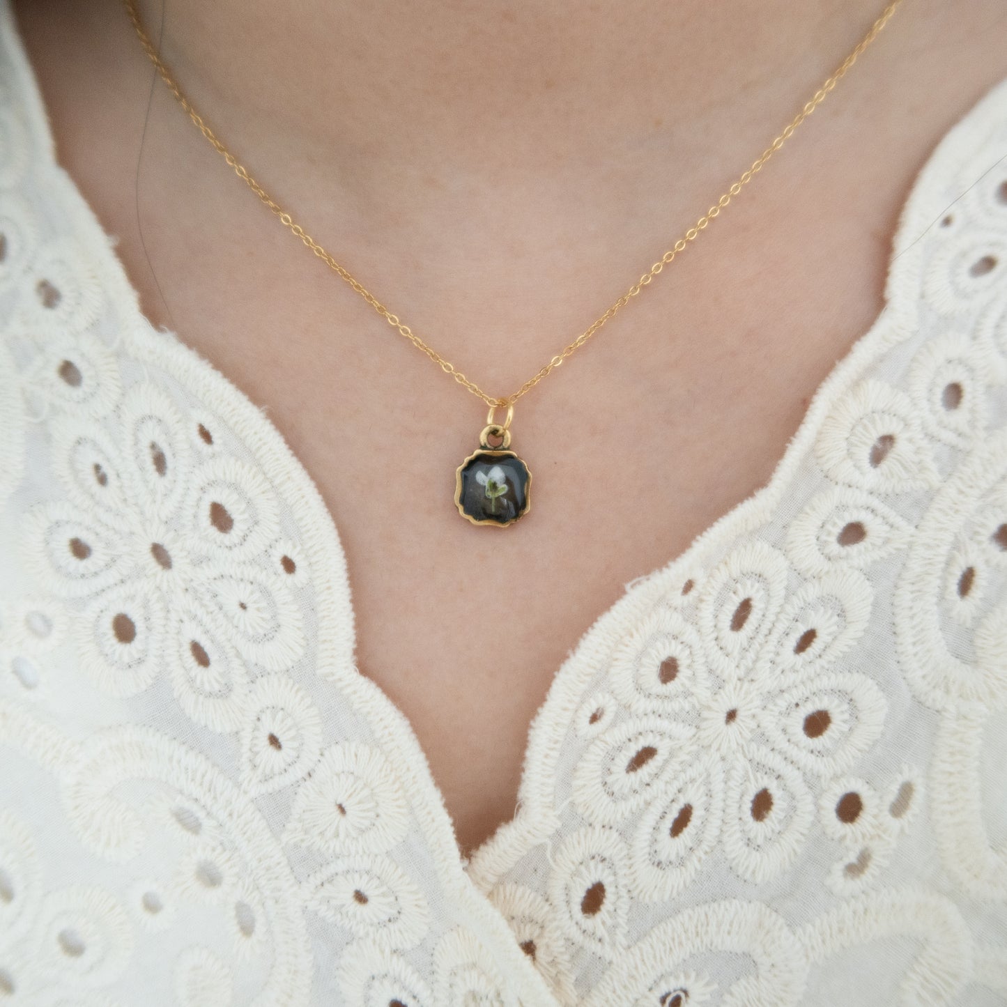 Marilla Square Necklace
