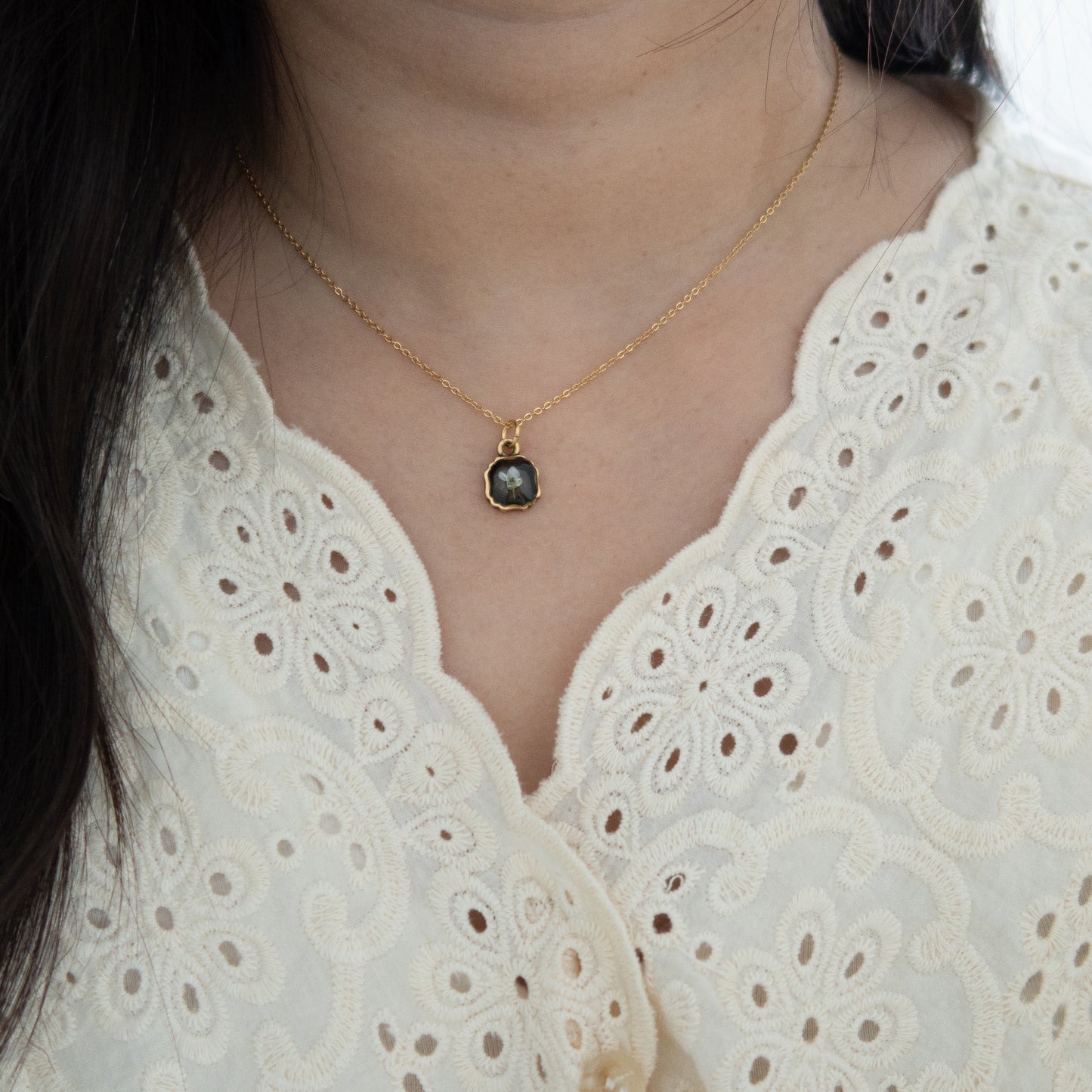 Marilla Square Necklace