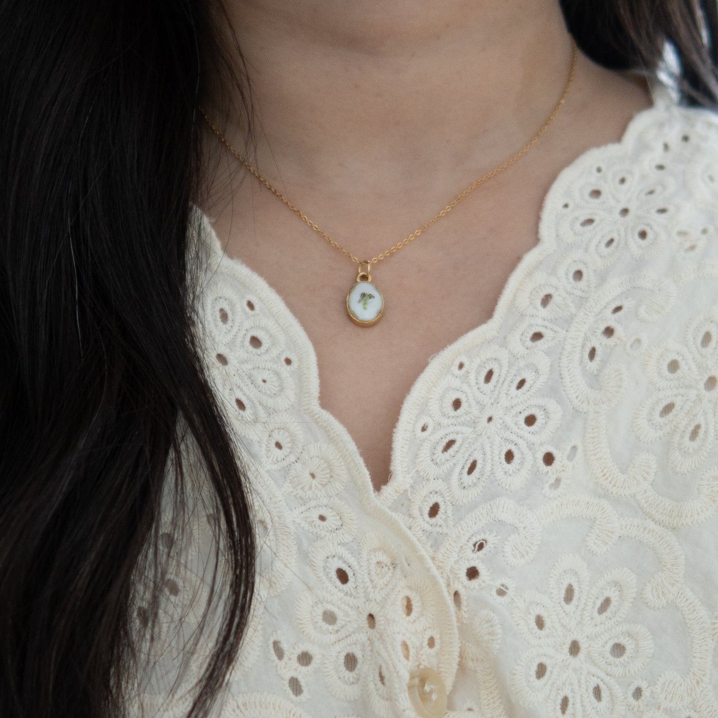 Diana Oval Necklace
