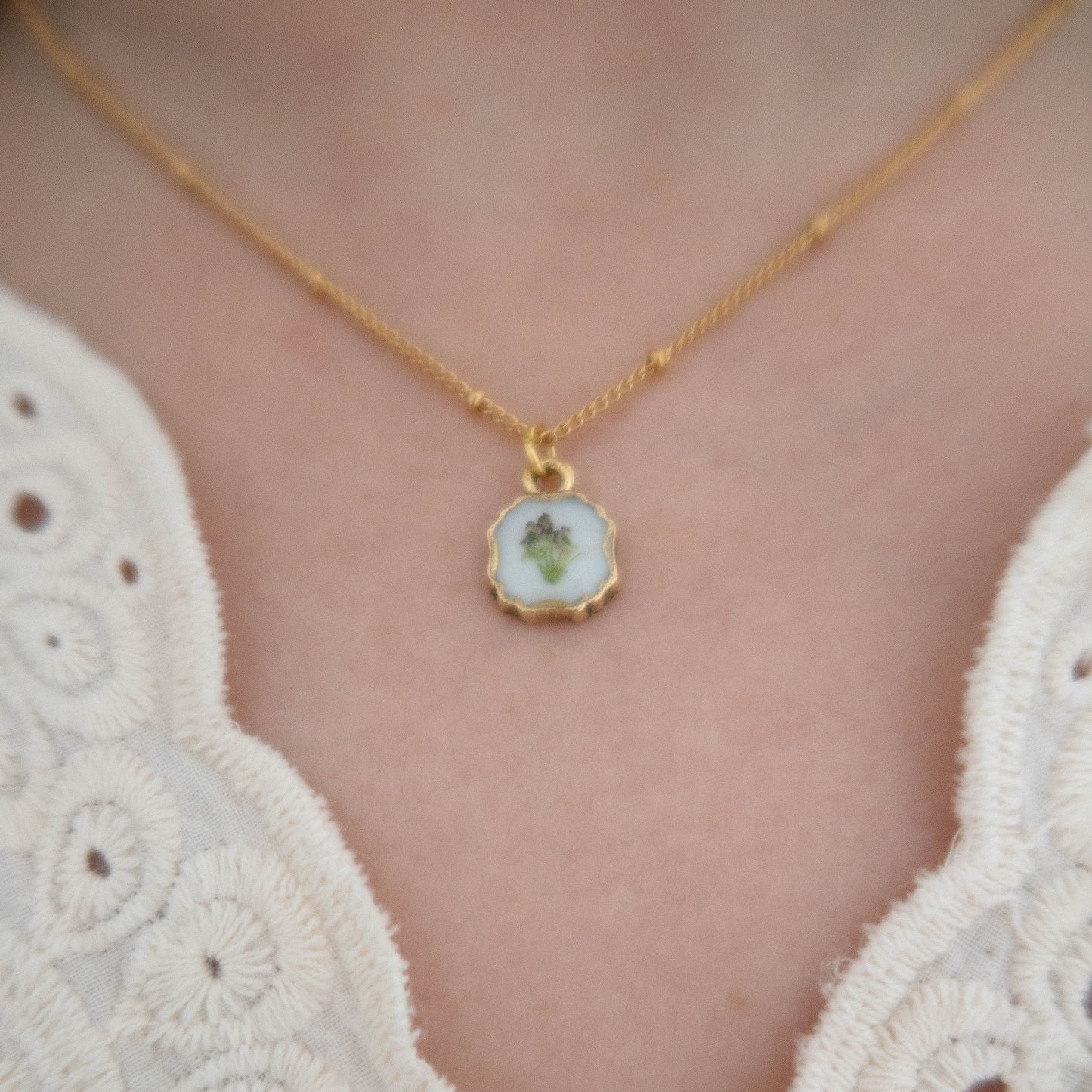 Diana Square Necklace