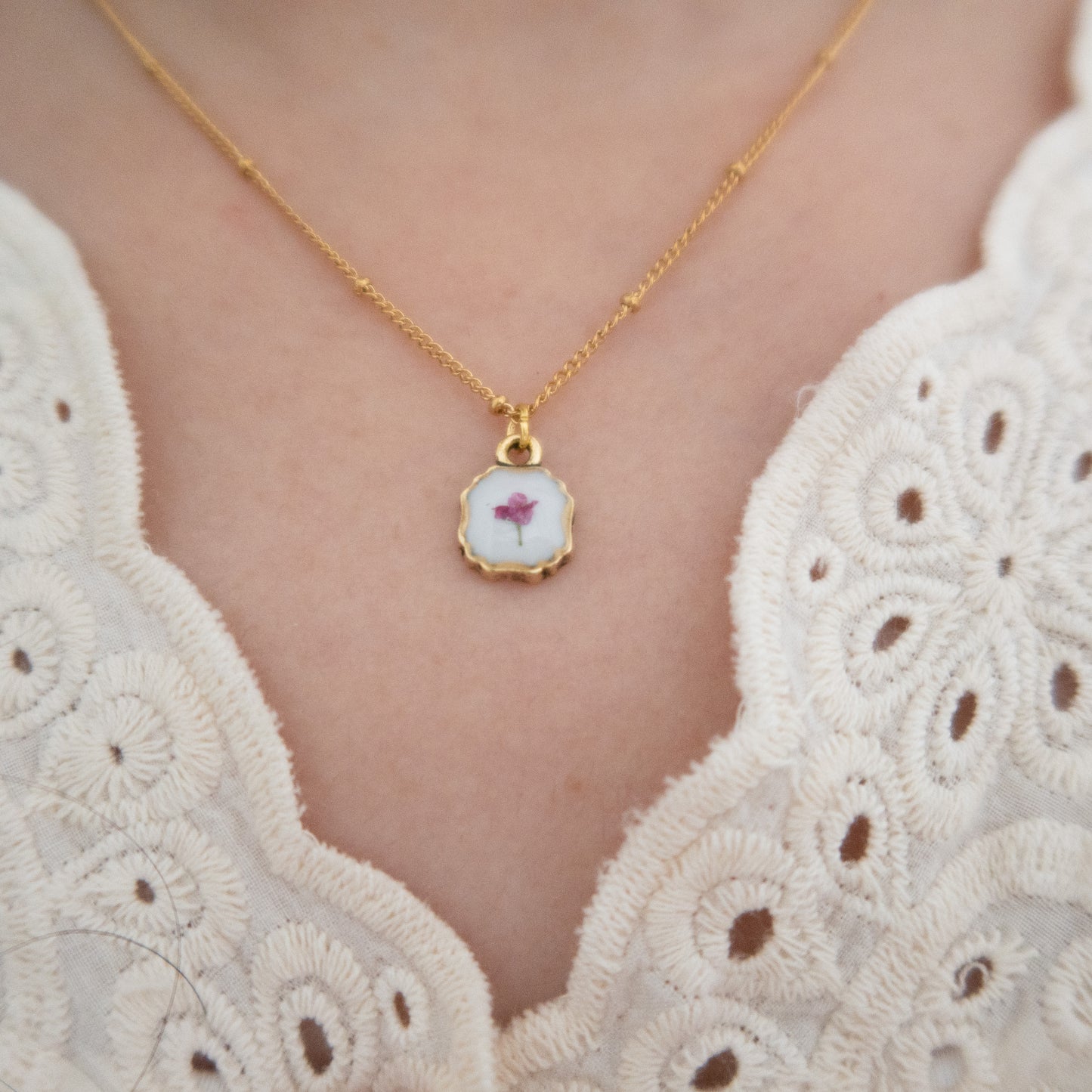 Diana Square Necklace
