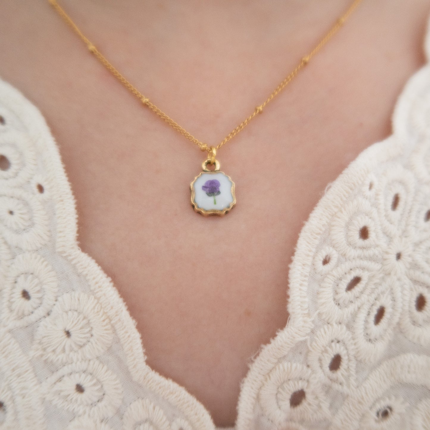 Diana Square Necklace