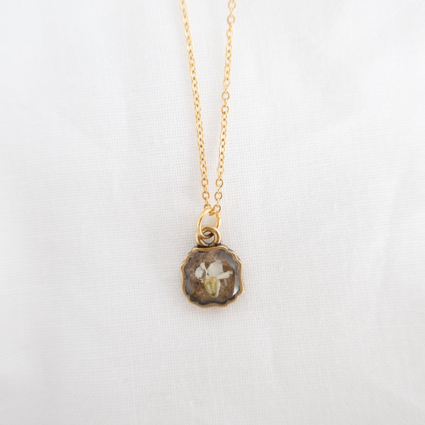 Marilla Square Necklace