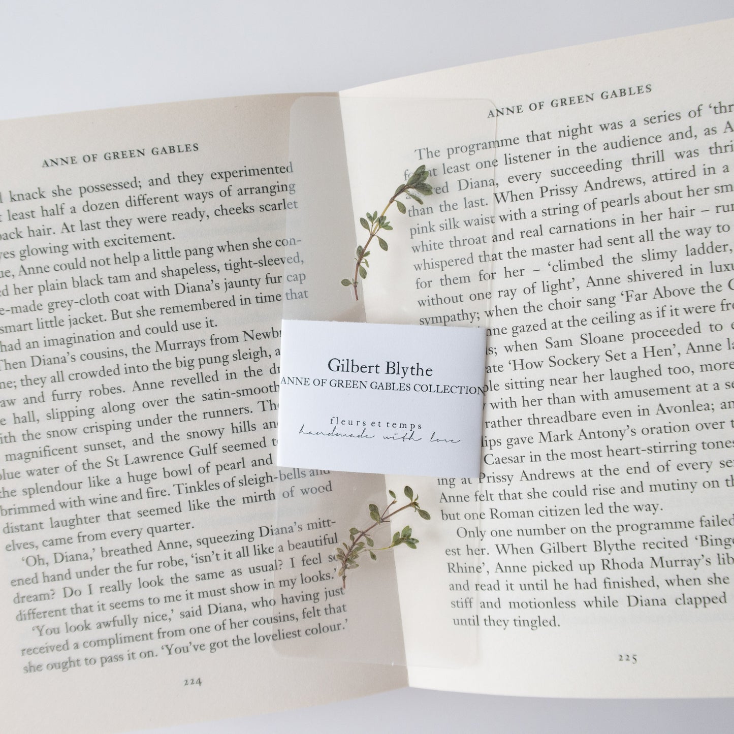 "Gilbert Blythe" Bookmark