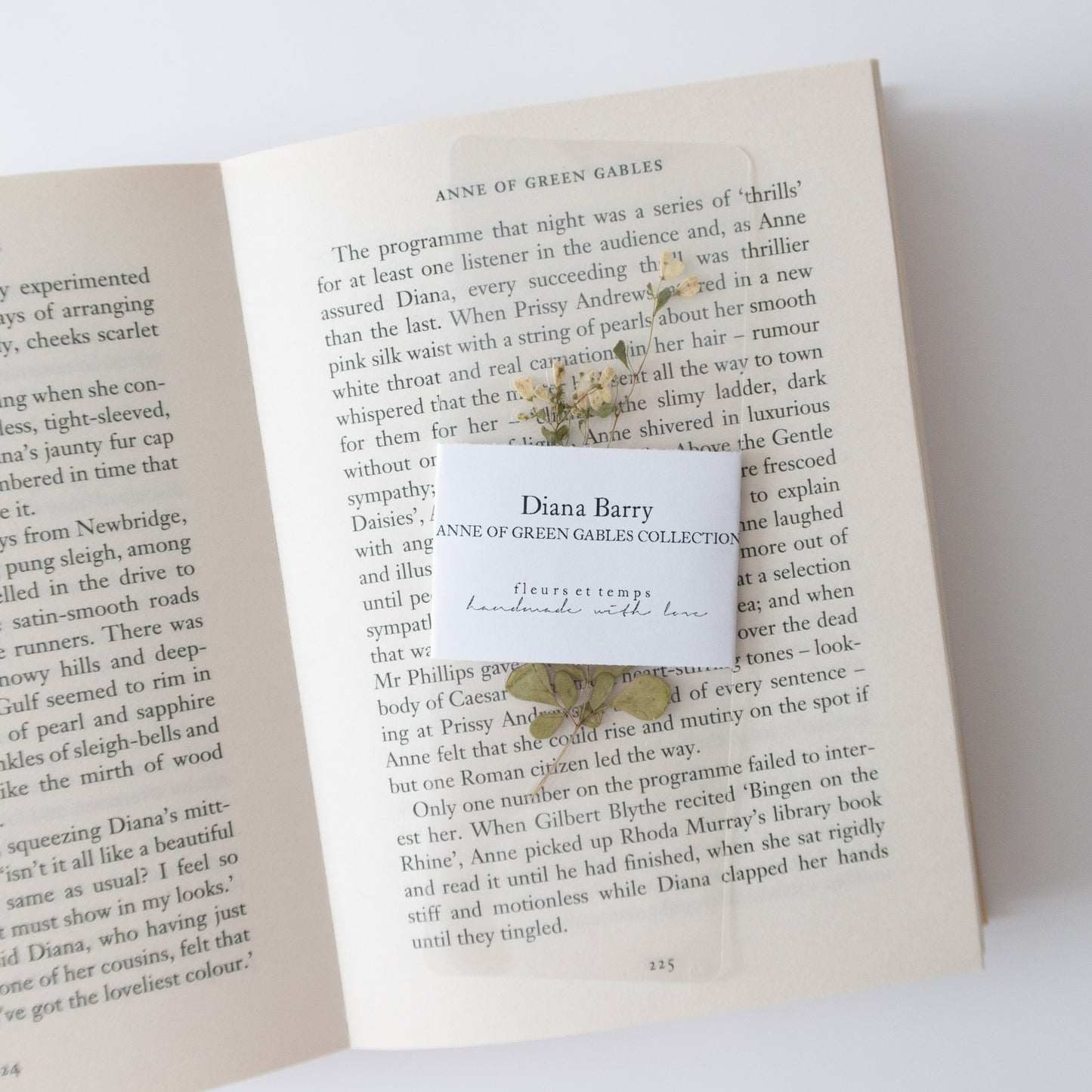 "Diana Barry" Bookmark