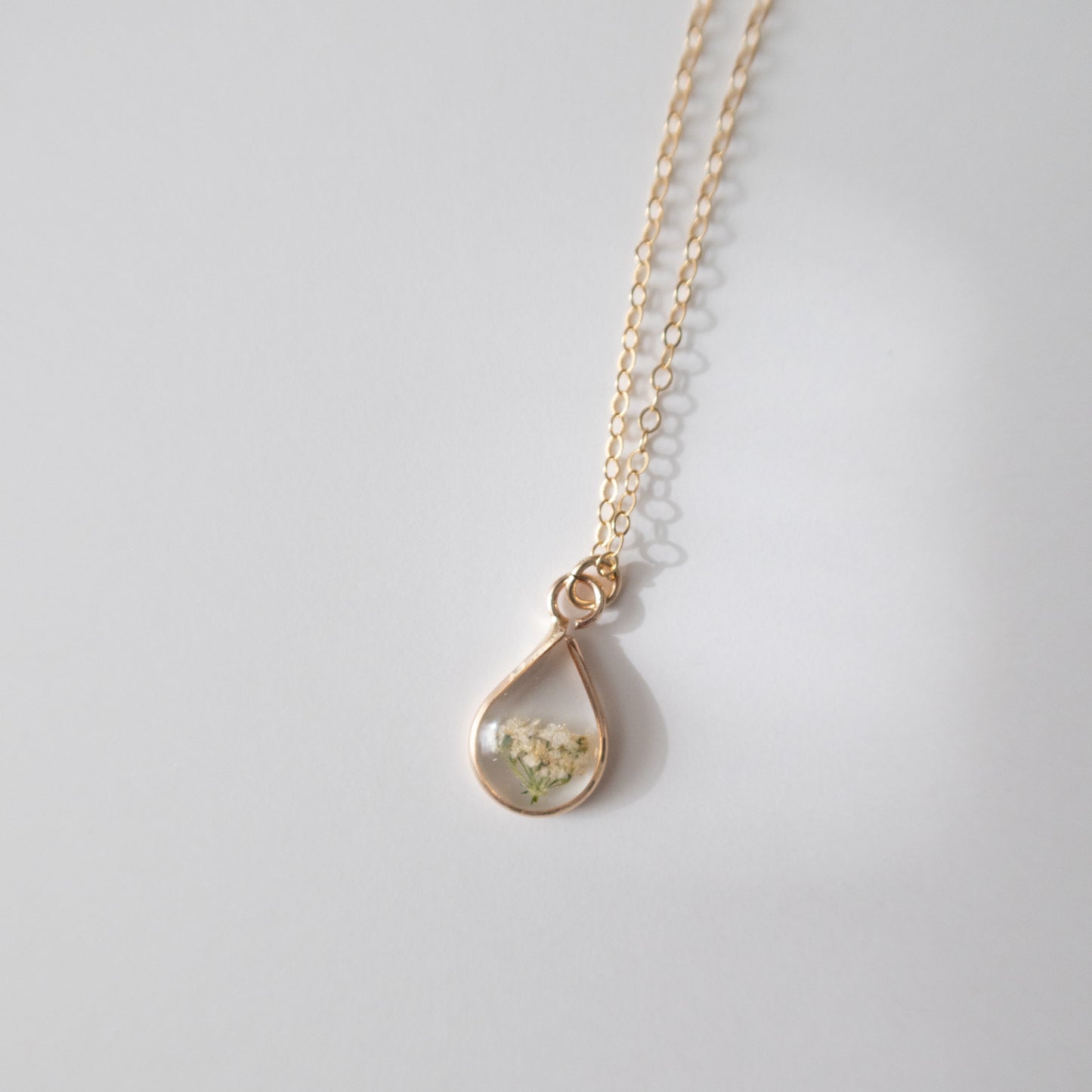 Simple Raindrop Necklace