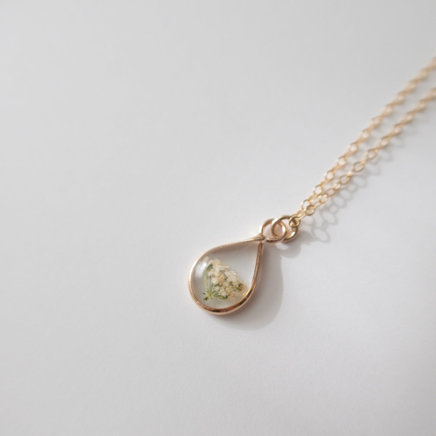 Simple Raindrop Necklace