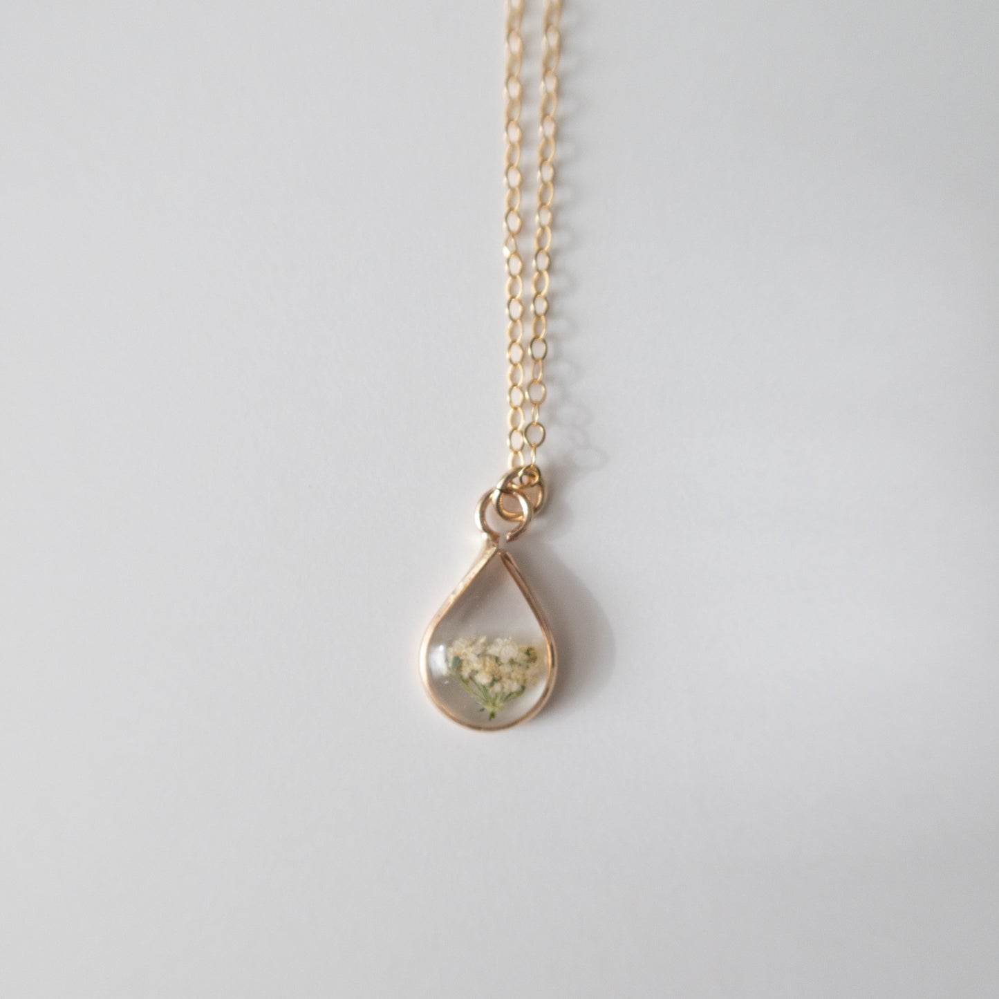 Simple Raindrop Necklace