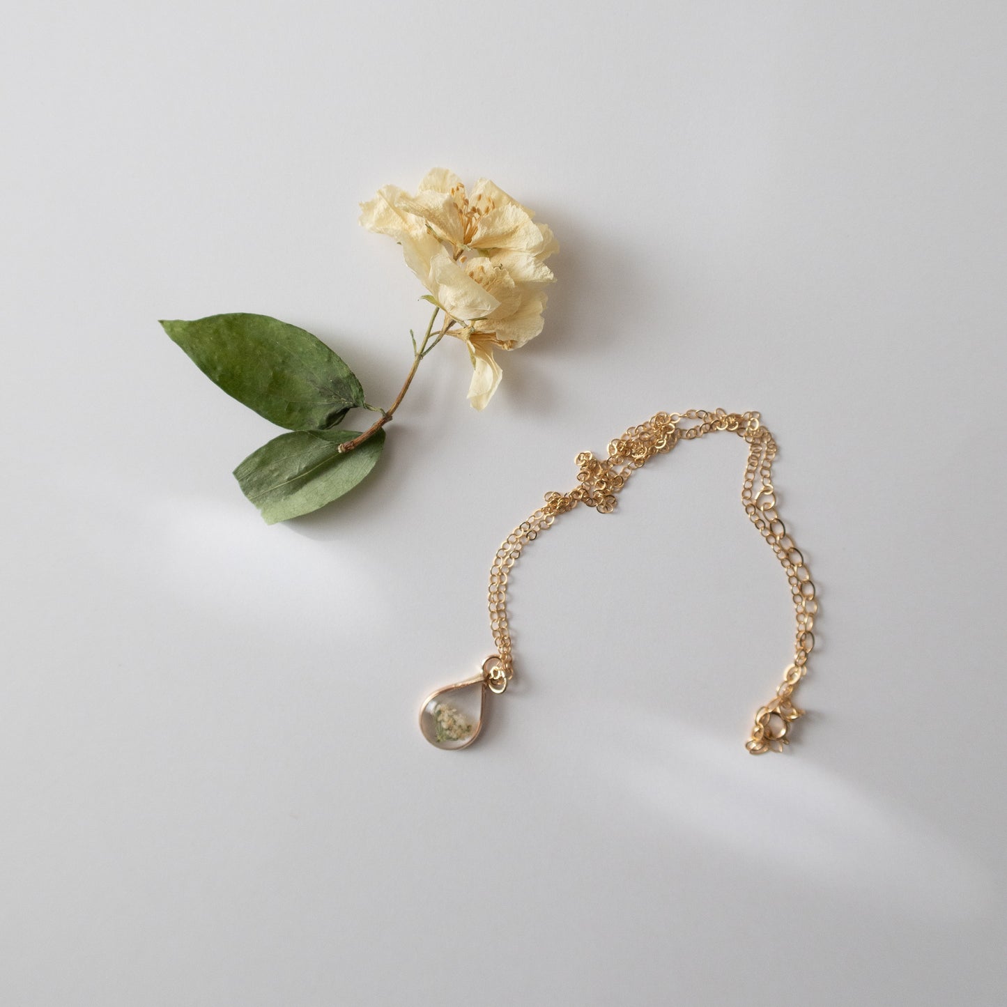 Simple Raindrop Necklace