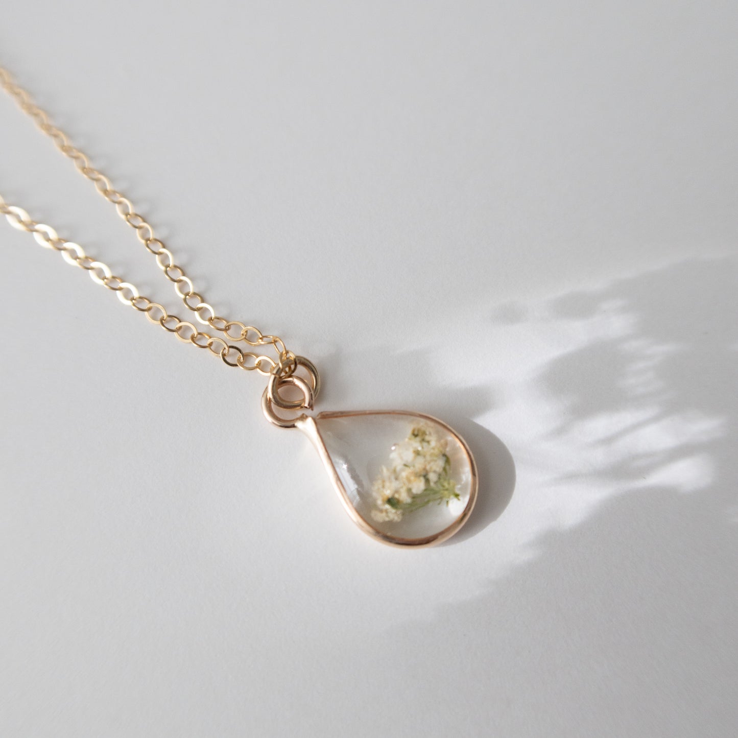 Simple Raindrop Necklace