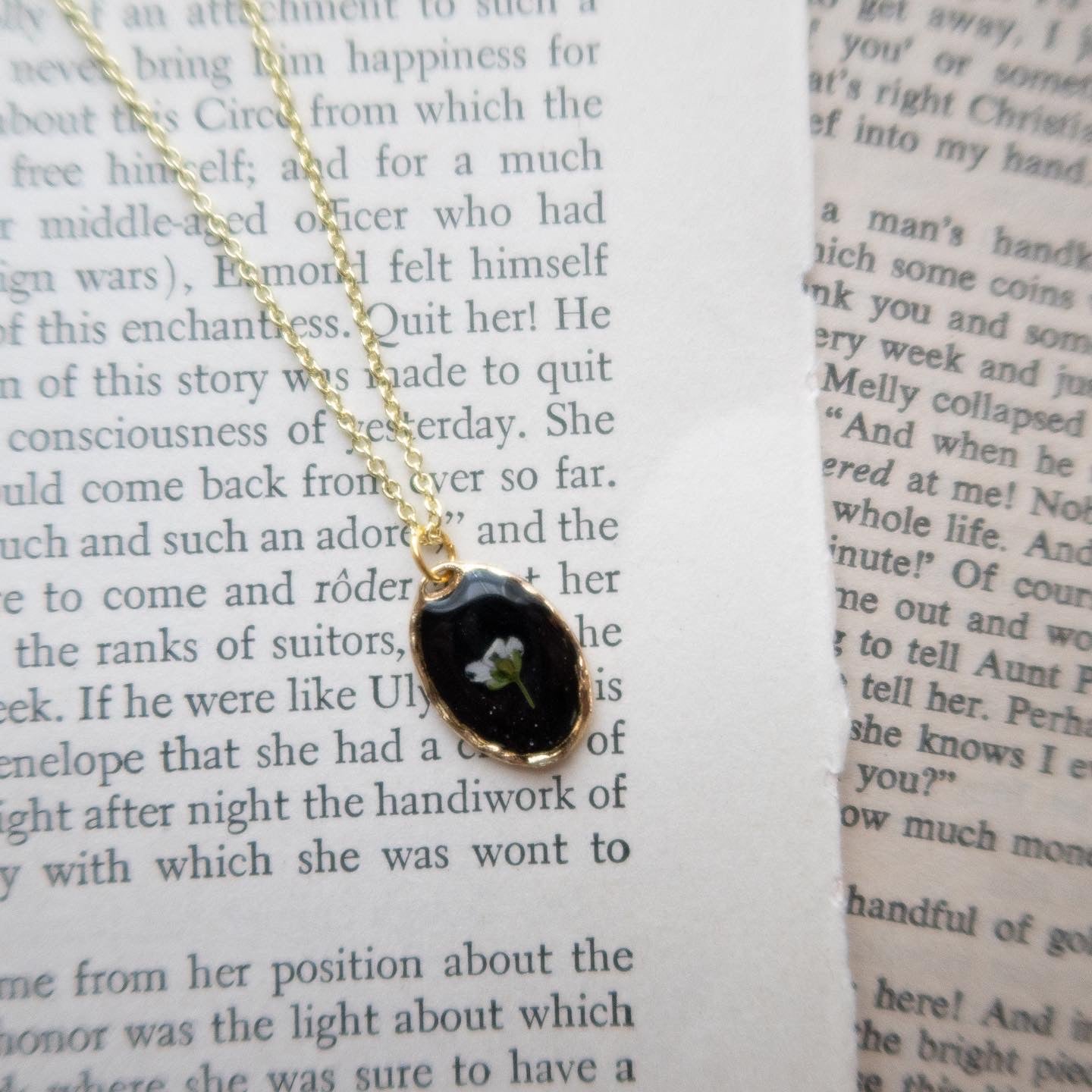 The Petit White Alyssum Necklace