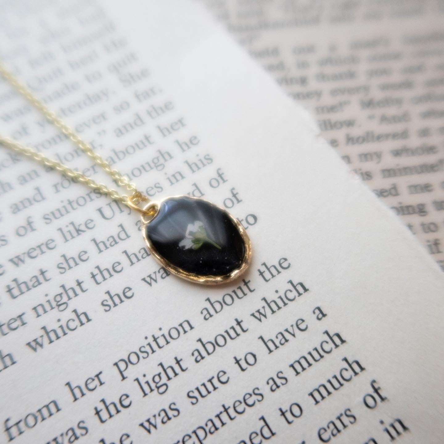 The Petit White Alyssum Necklace