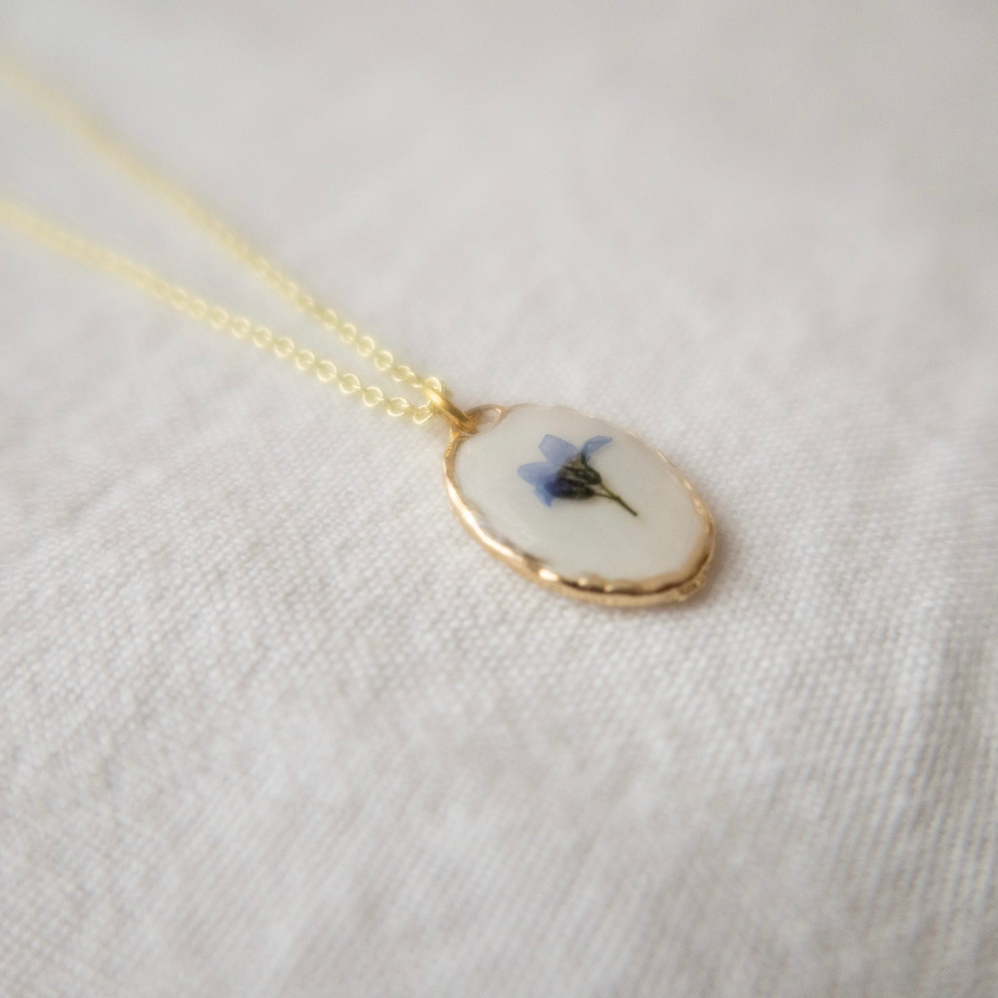 The Petit Forget Me Not Necklace