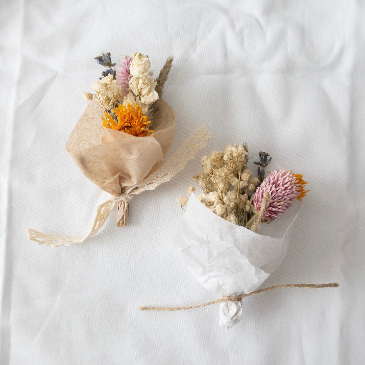 Mini Dried Wildflower Bouquet