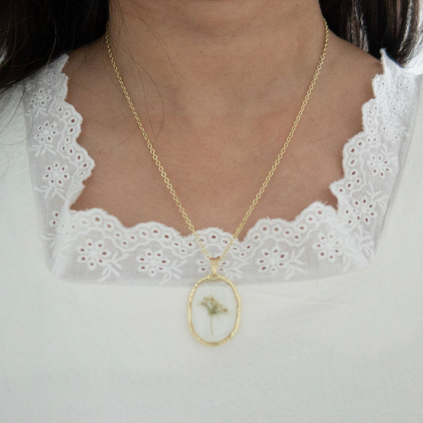 Queen Anne's Lace Pendant