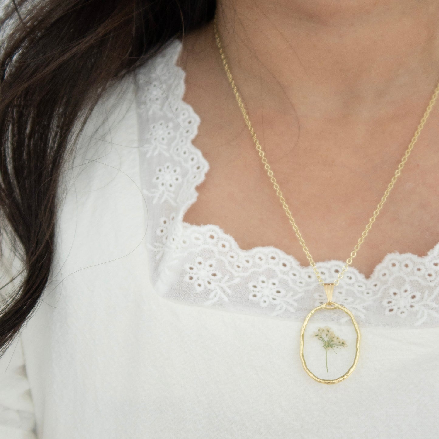 Queen Anne's Lace Pendant