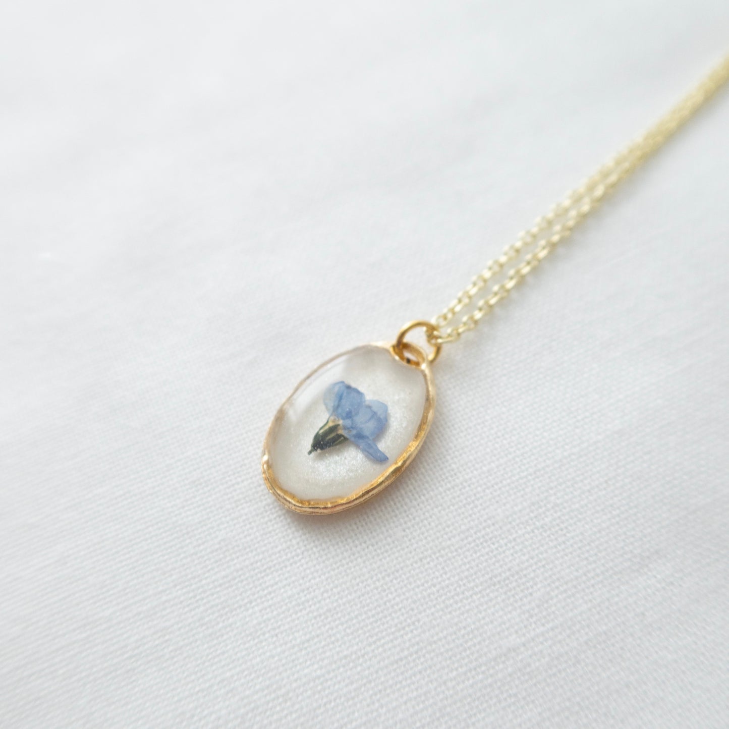 The Petit Forget Me Not Necklace
