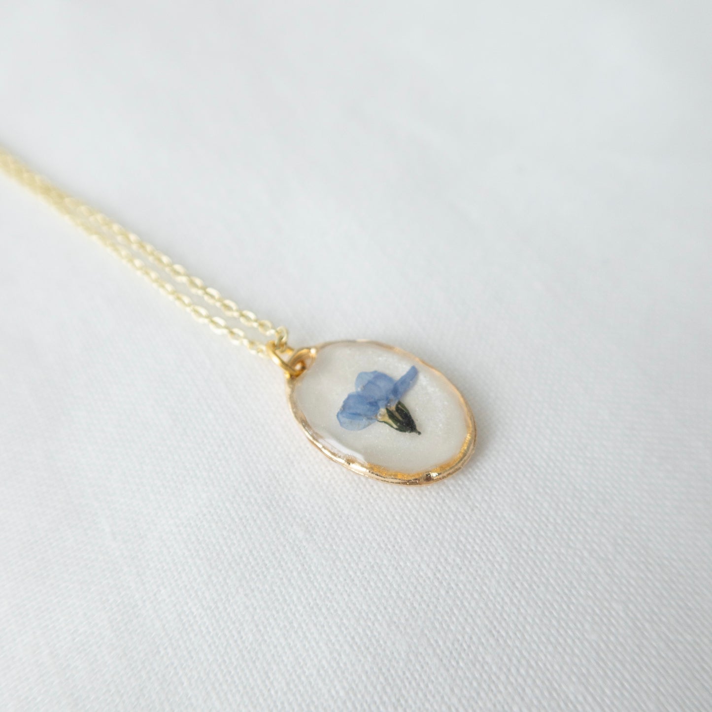 The Petit Forget Me Not Necklace