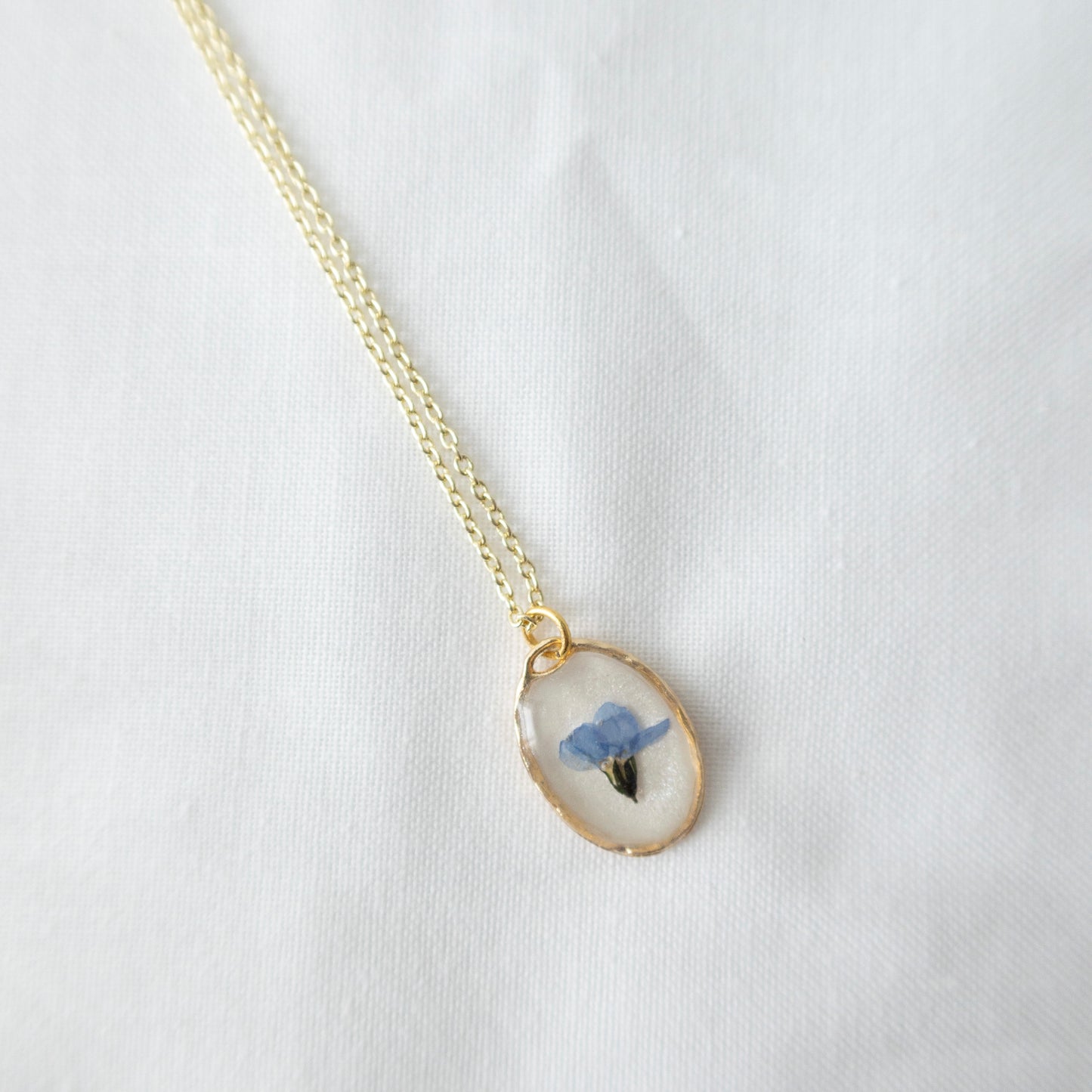 The Petit Forget Me Not Necklace