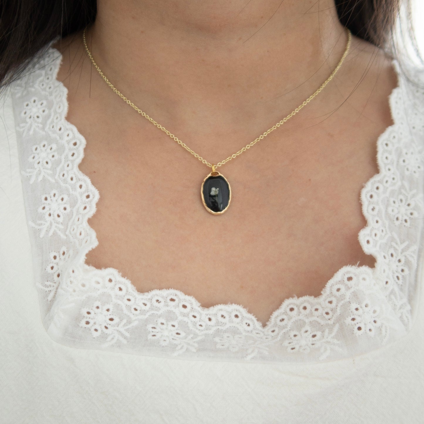 The Petit White Alyssum Necklace