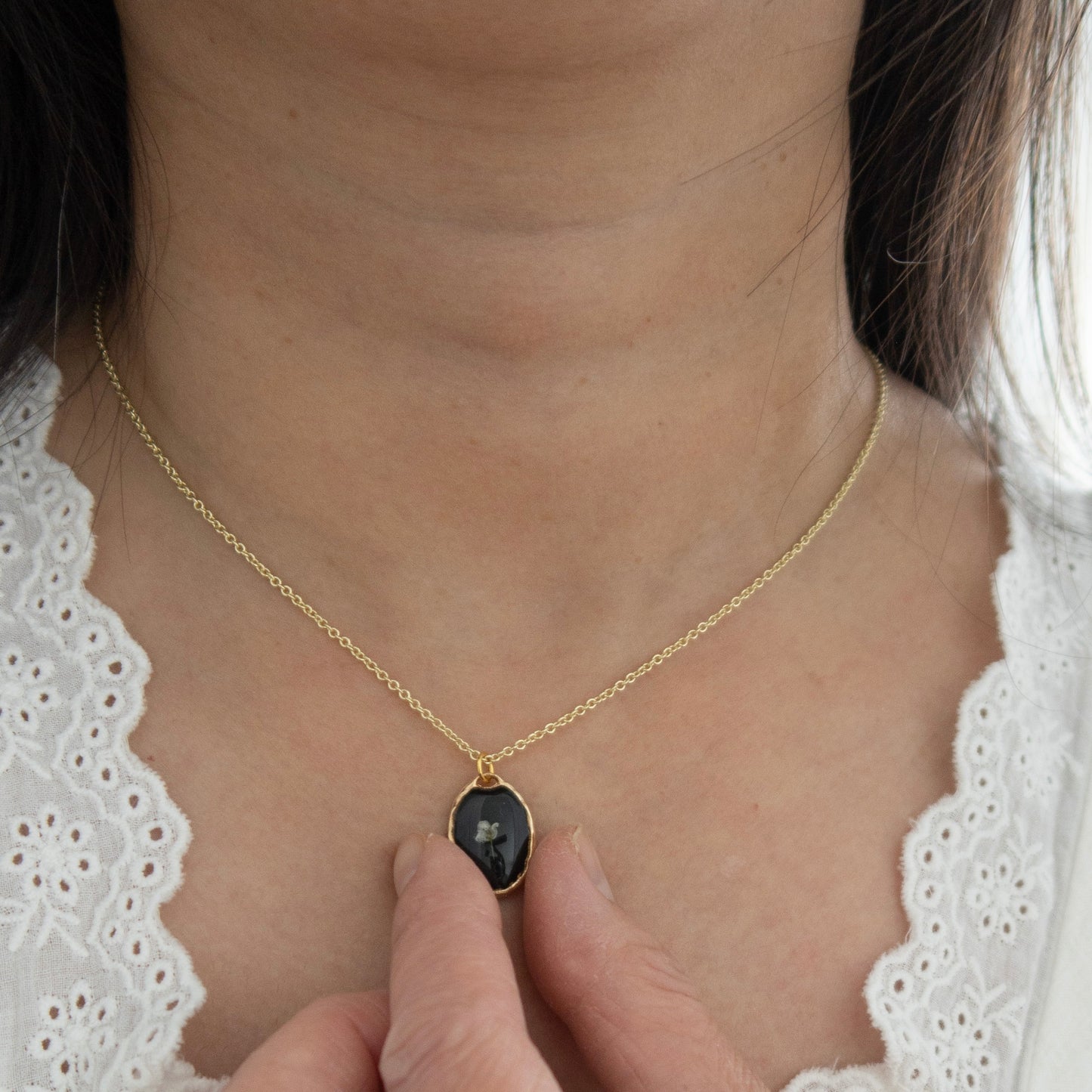 The Petit White Alyssum Necklace