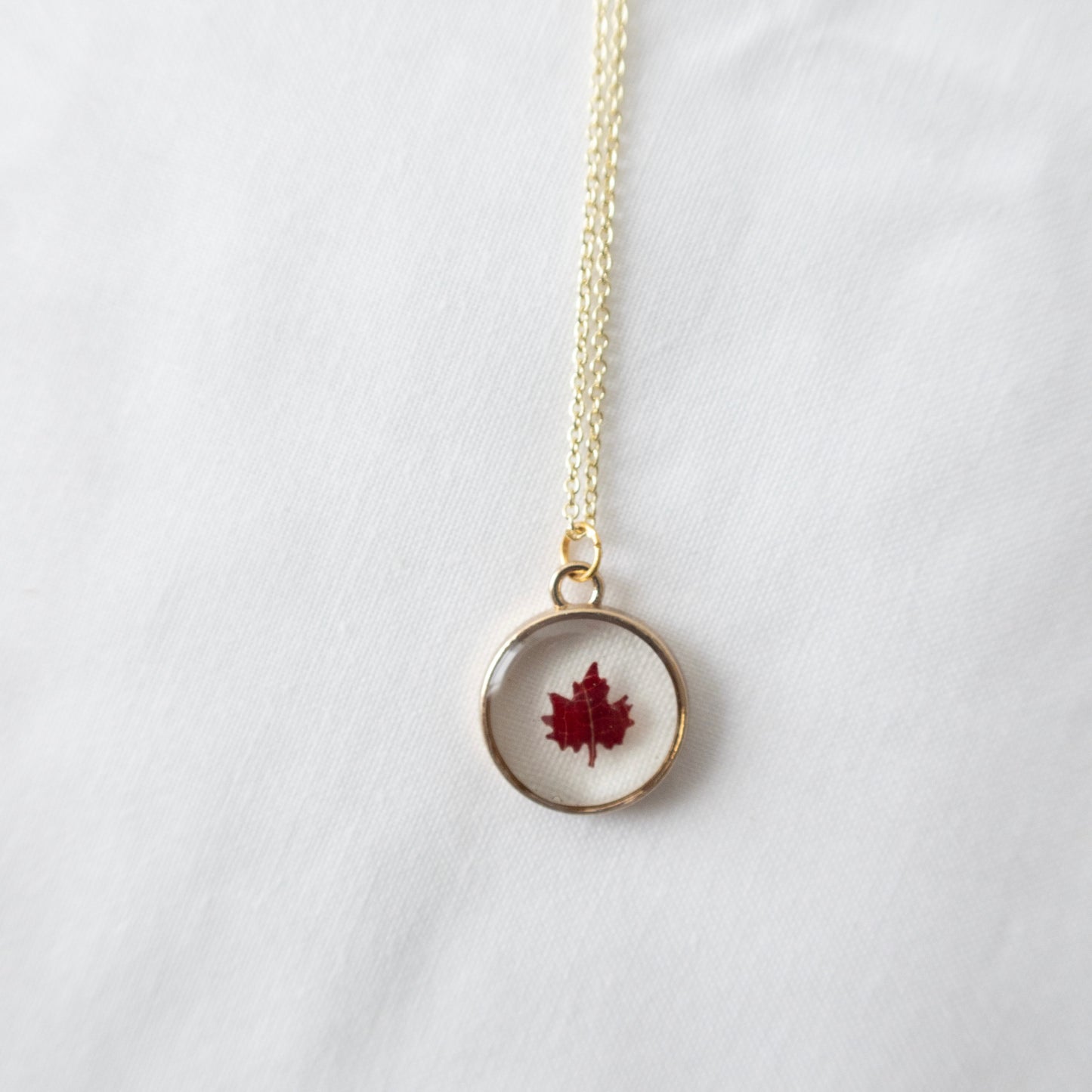 Small Maple Leaf Pendant