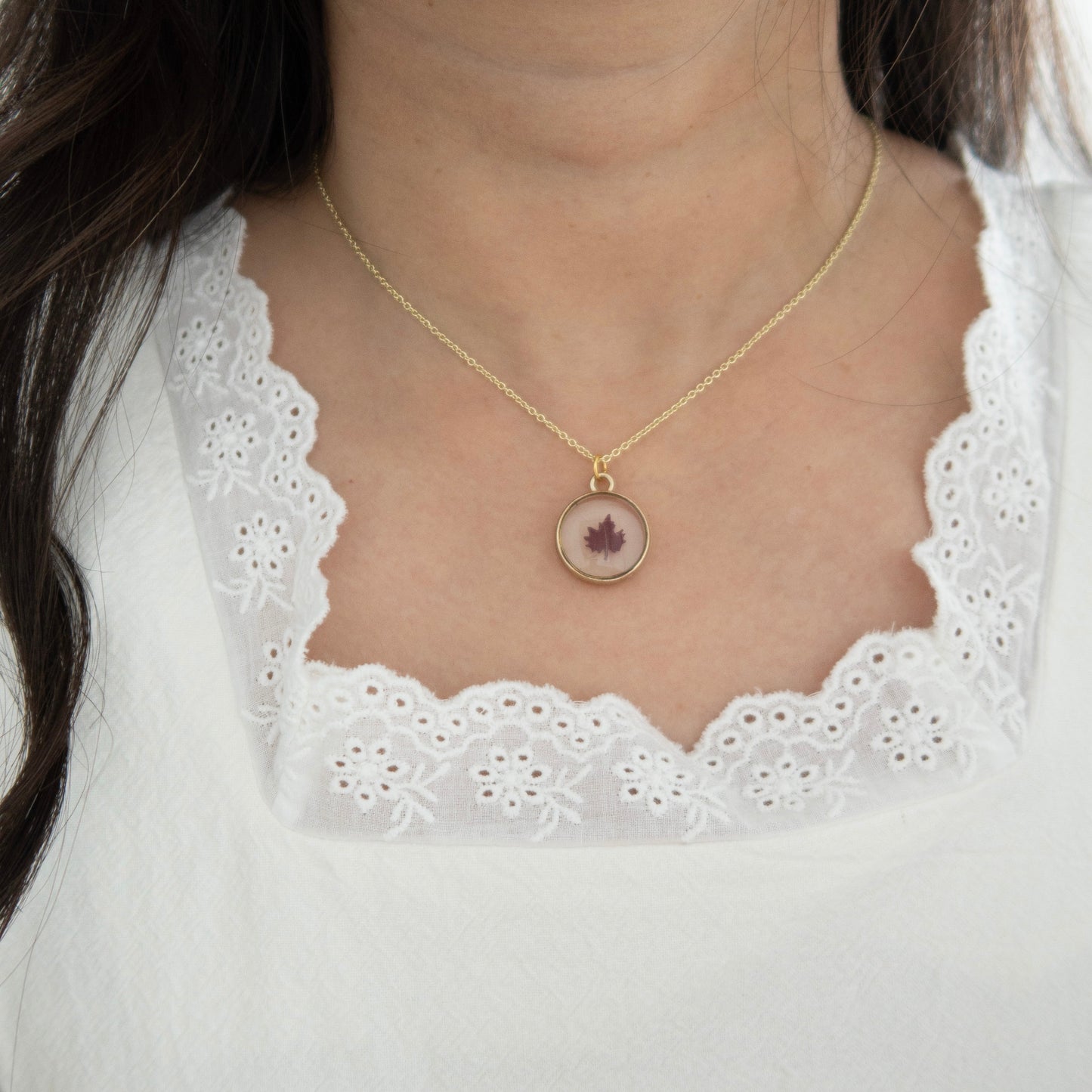 Small Maple Leaf Pendant