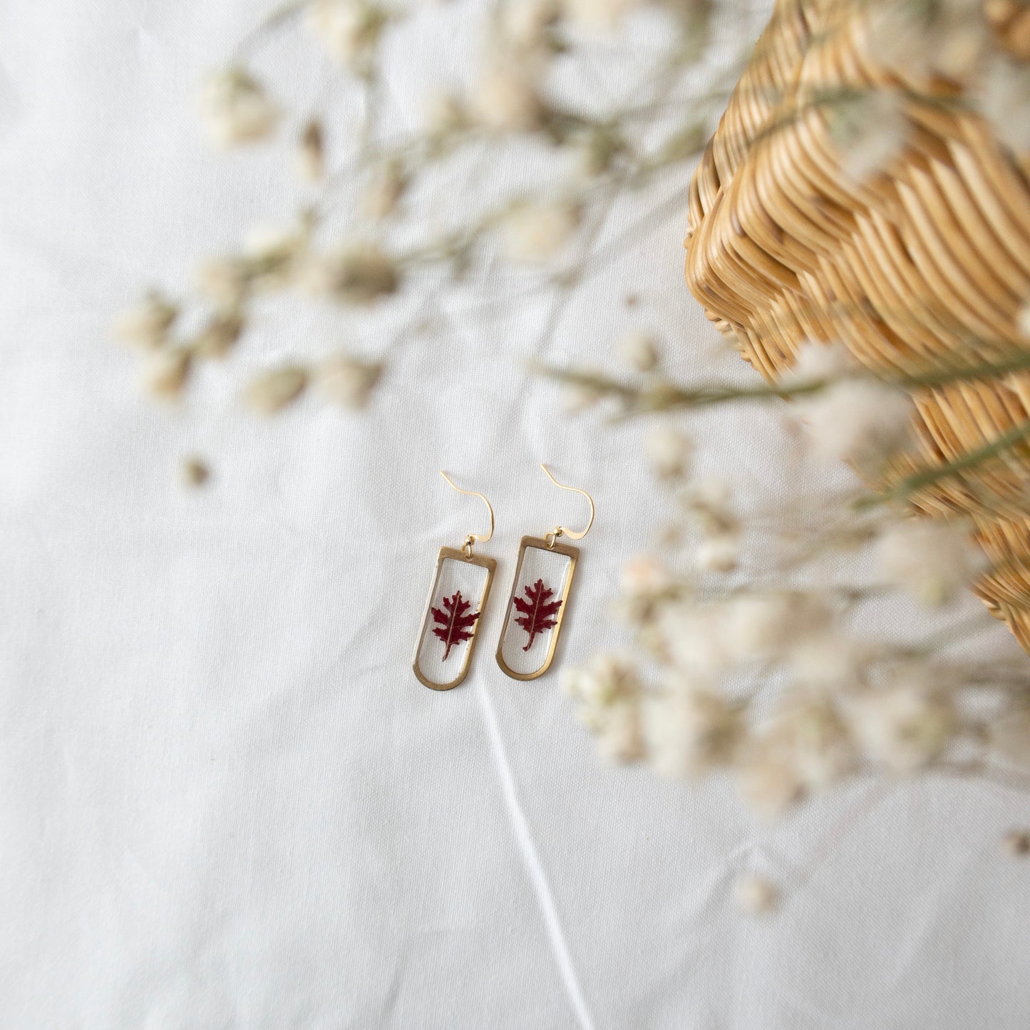 Oak Leaf Earrings