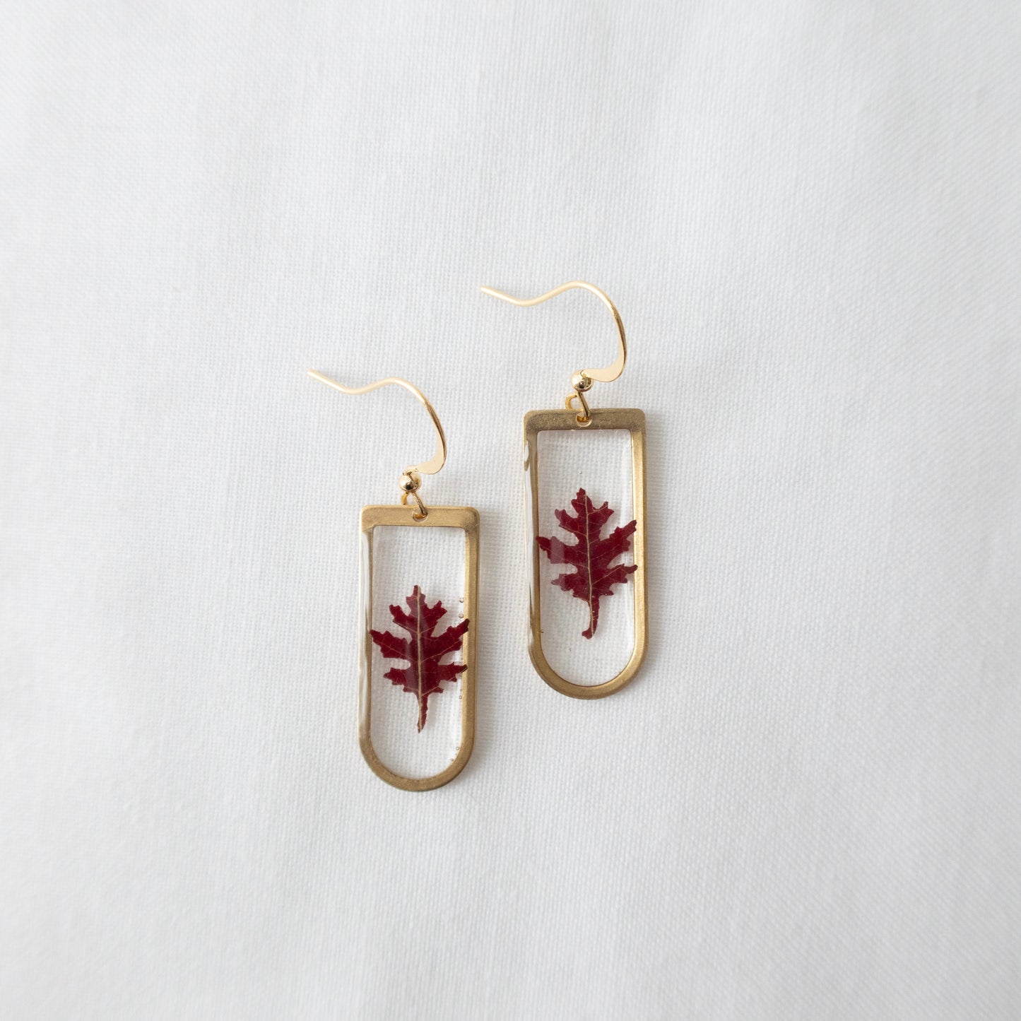 Oak Leaf Earrings