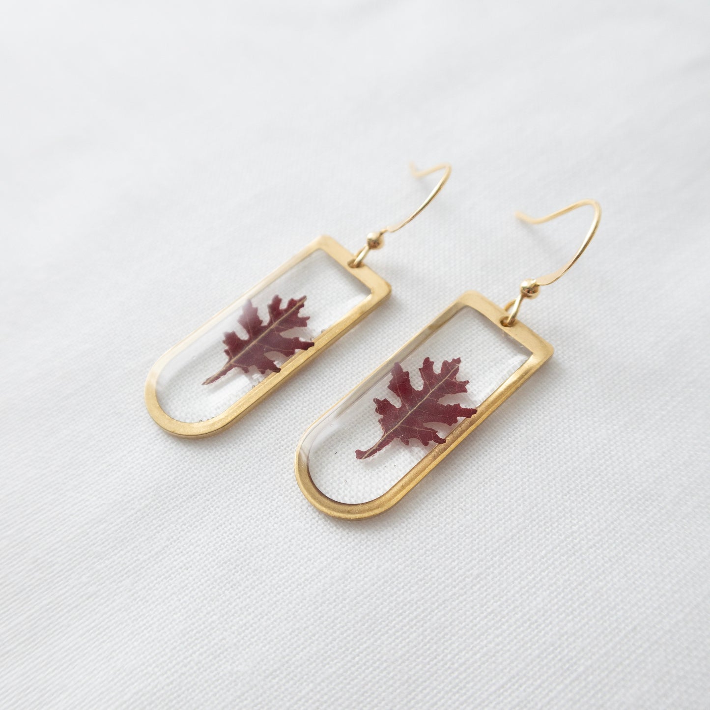 Oak Leaf Earrings