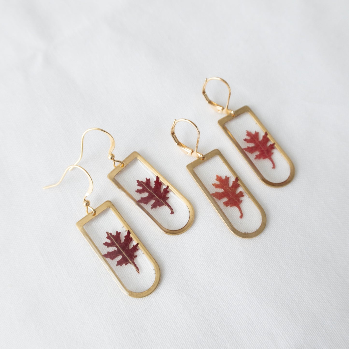 Oak Leaf Earrings