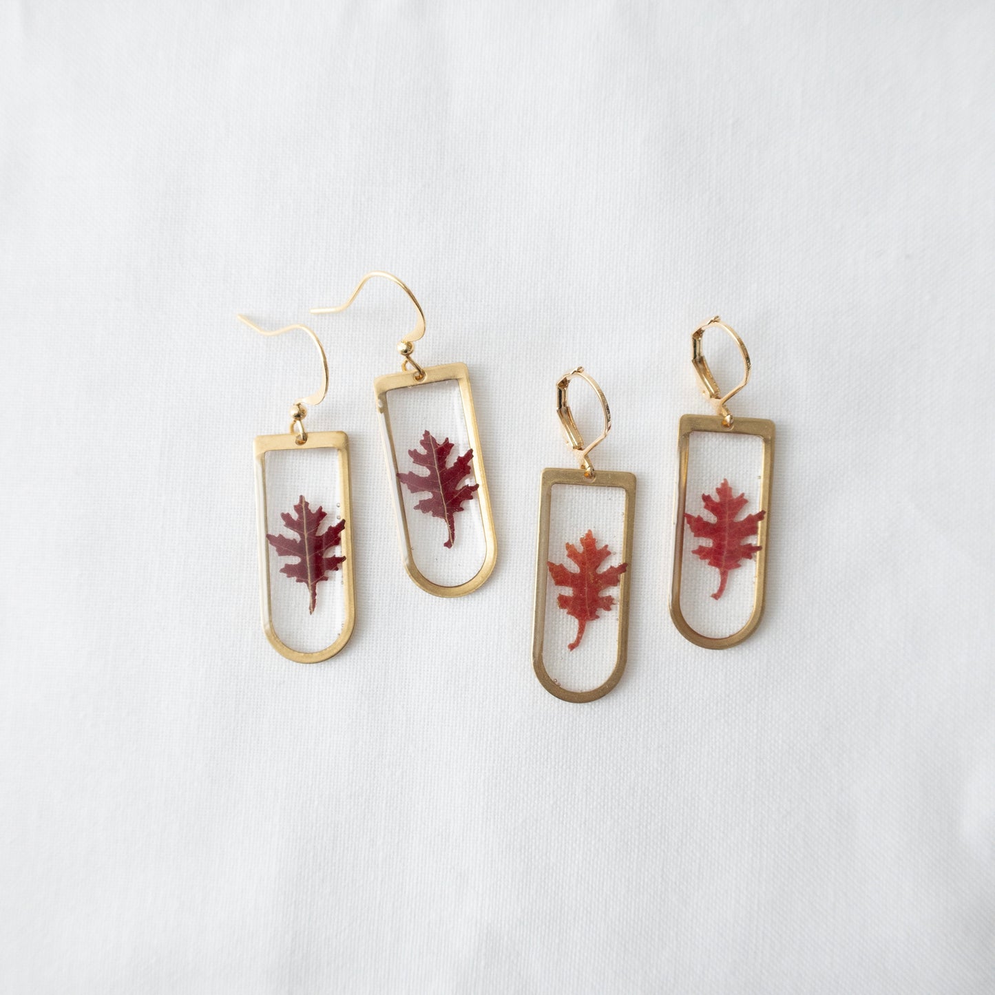 Oak Leaf Earrings