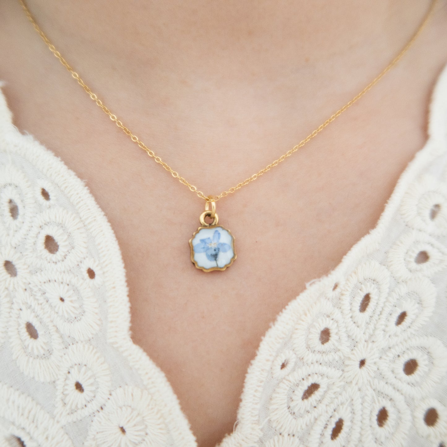 Diana Square Necklace