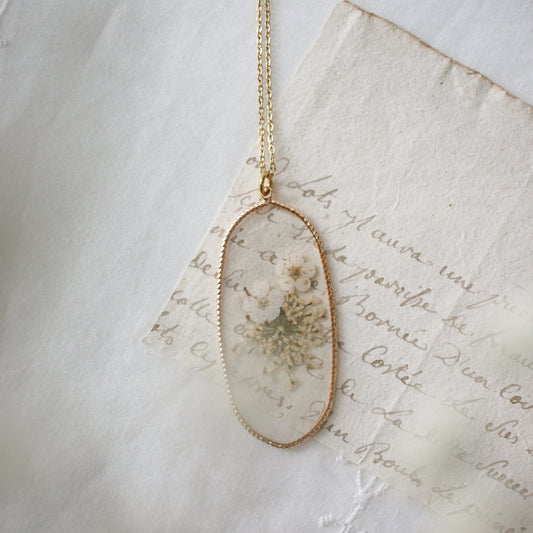 The Sowerby Necklace in Antique White