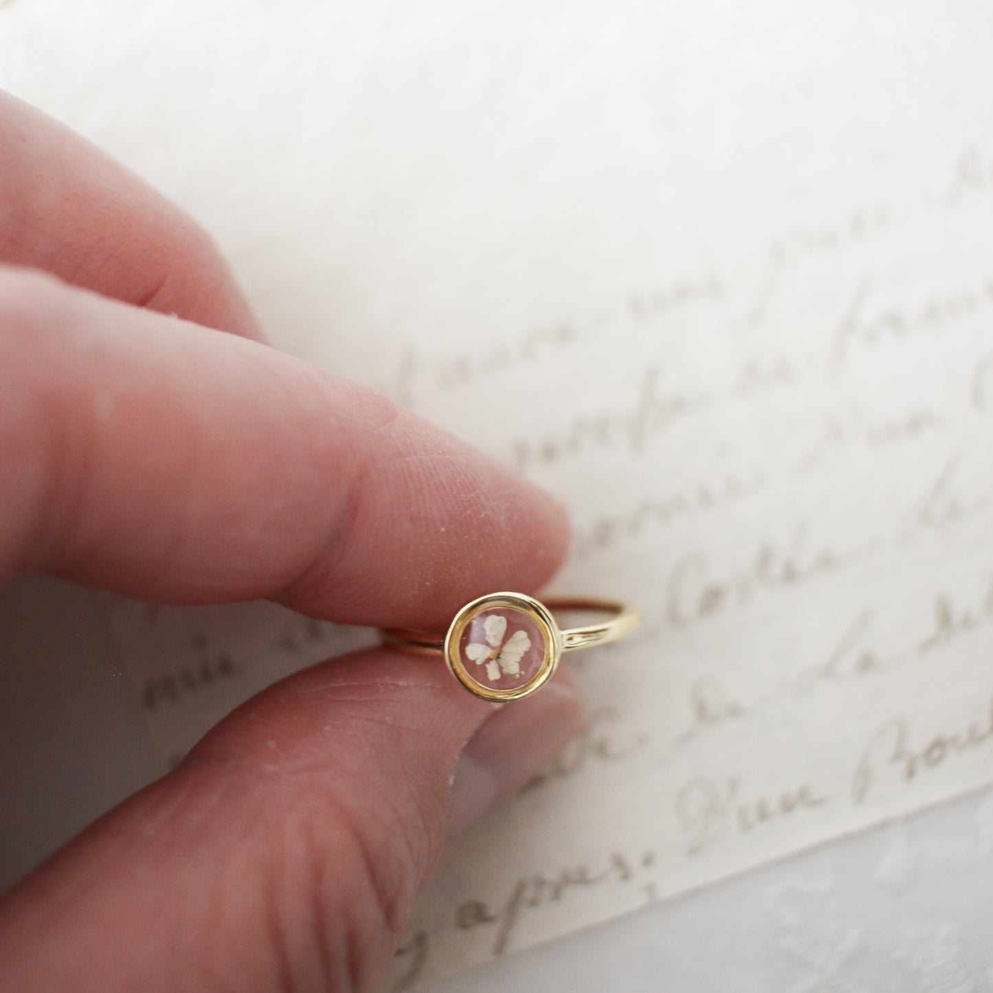 Mary Lennox Ring (18k gold plated sterling silver)